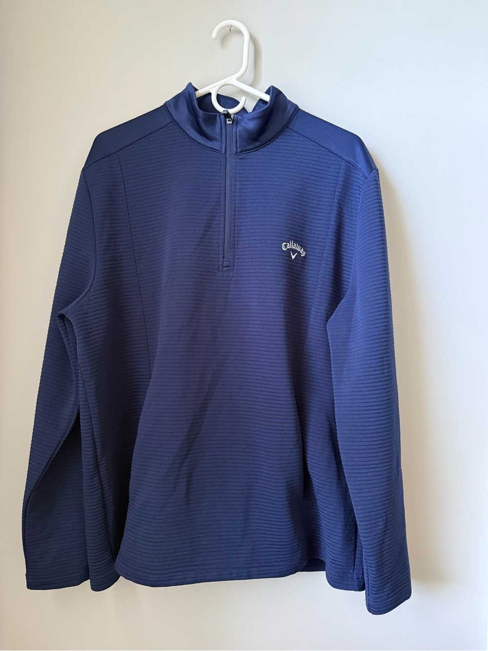 Callaway Men's Navy Half-Zip Lightweight Sweater